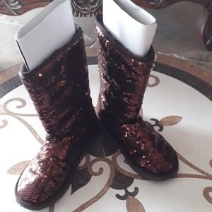Sequin Ugg Boots
